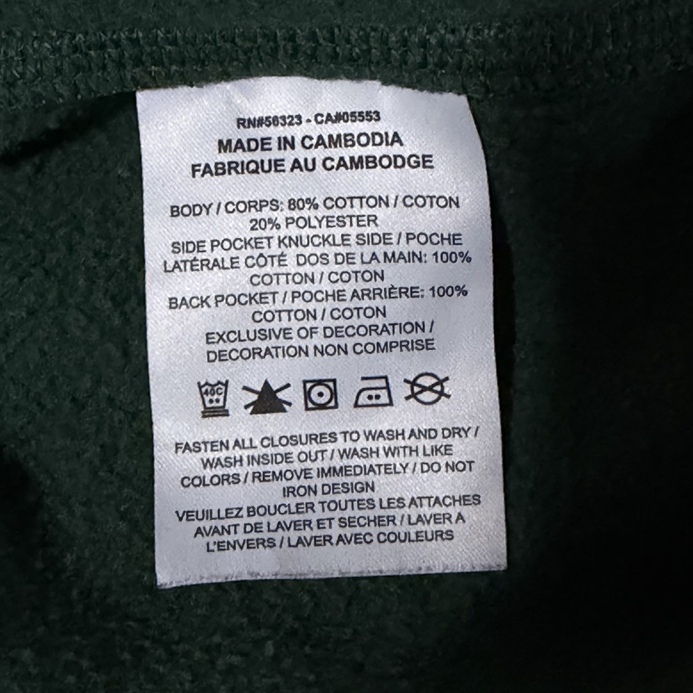 Nike Club Fleece Men's Fleece Joggers Fir/Fir FN3094-323 Size L Chenille Logo - Picture 4 of 8